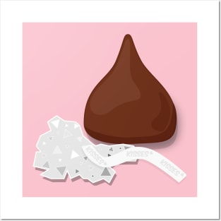 Chocolate Kisses Posters and Art